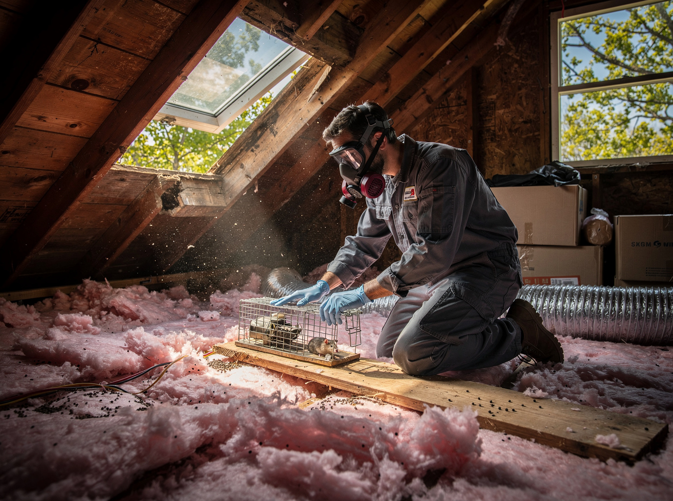 Attic Rat Removal in Spring