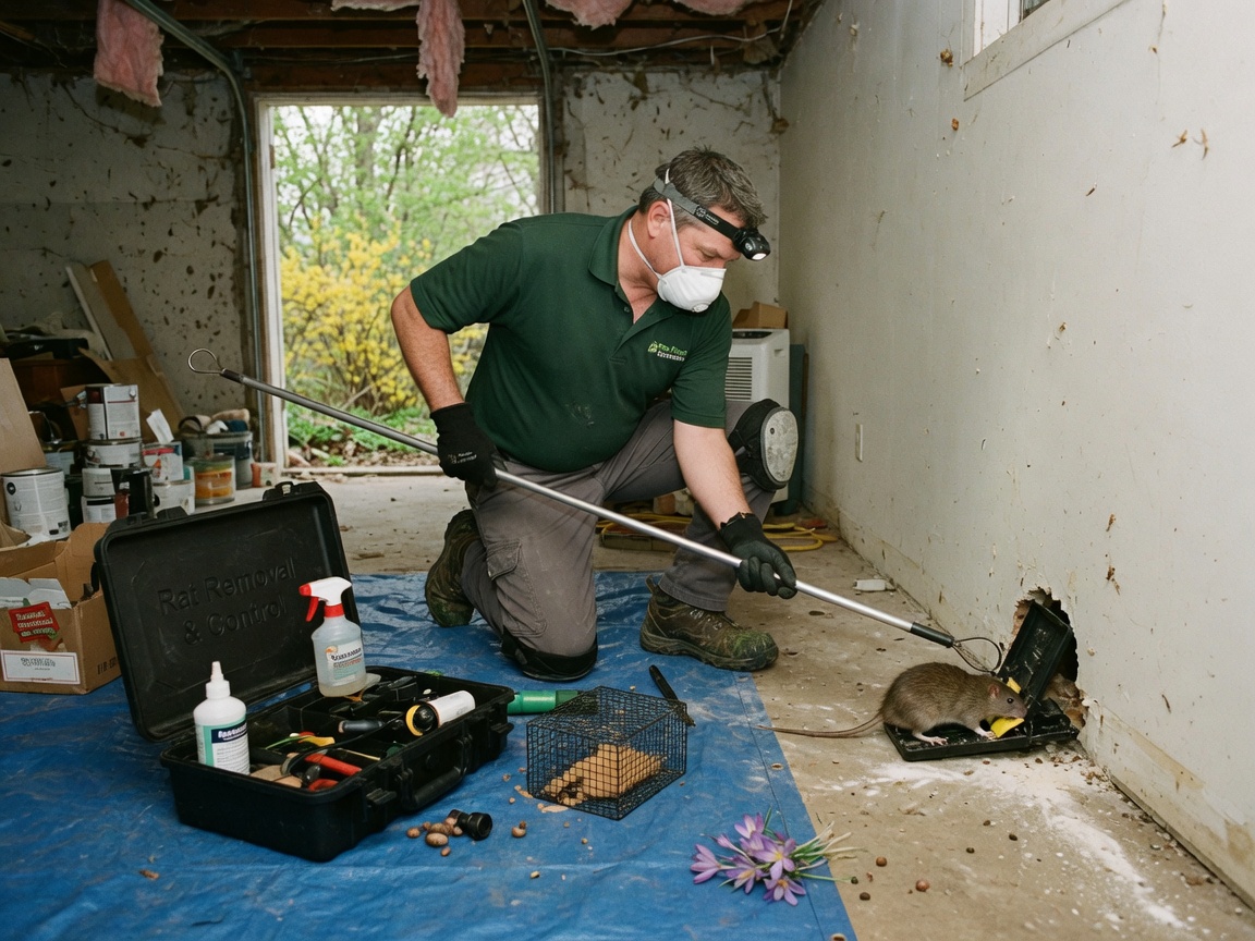 Rat Removal & Control in Spring